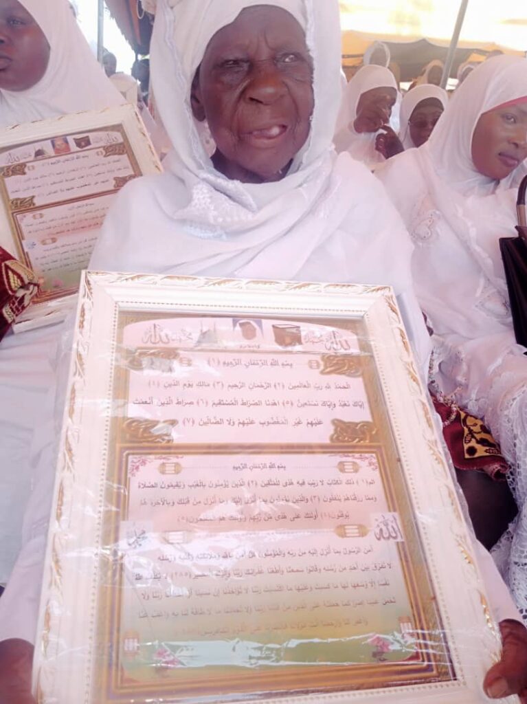 🔵[#KAYA]: Hadja Mariam KOMBAMTANGA, 95 ans a terminé l’apprentissage du Coran