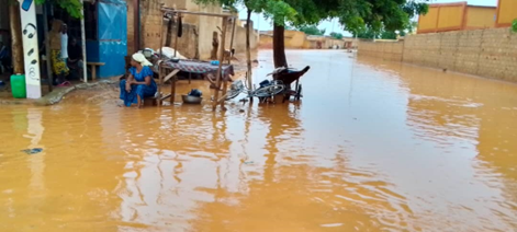 Pluie diluvienne à Kaya: Des concessions et lieux de commerce inondés